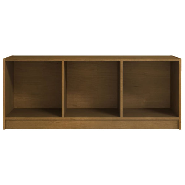 TV-Schrank Honigbraun Kiefer Massivholz