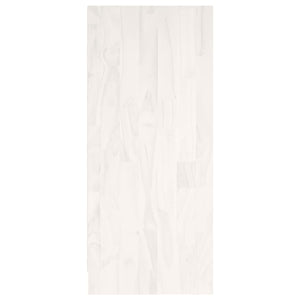 Bücherregal Weiß Massivholz Kiefer 104 cm
