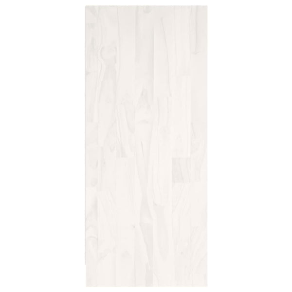 Bücherregal Weiß Massivholz Kiefer 104 cm