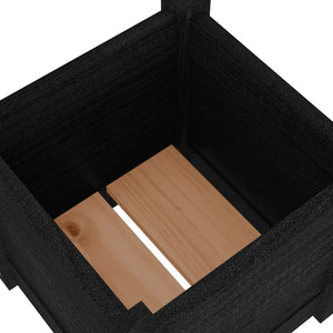 Pflanzkübel 2er Set, Kiefer Massivholz, 31cm