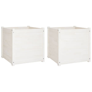 Pflanzkübel 2er Set, 60cm, Kiefer Massivholz