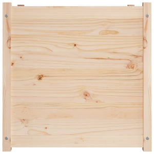 Massiver Pflanzkübel Kiefer 70x70x70 cm