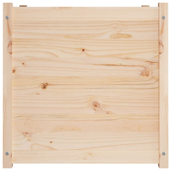 Massiver Pflanzkübel Kiefer 70x70x70 cm