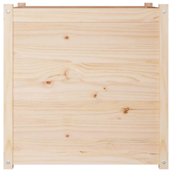 Massiver Pflanzkübel Kiefer 70x70x70 cm