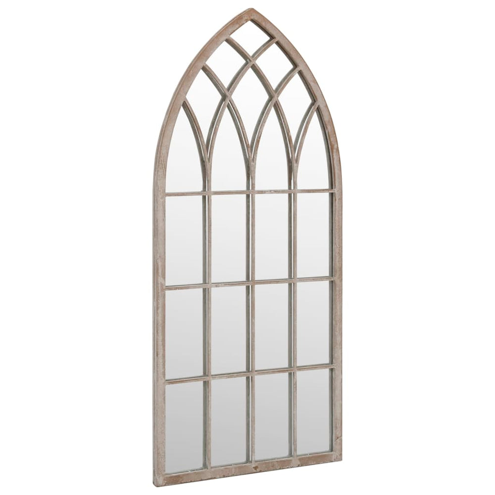vidaXL Miroir couleur sable 100x45 cm en fer pour l'intérieur