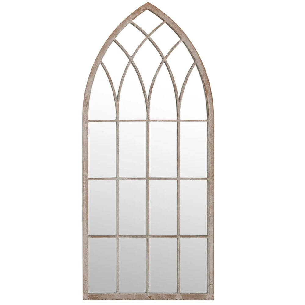 vidaXL Miroir couleur sable 70x30 cm en fer pour l'intérieur