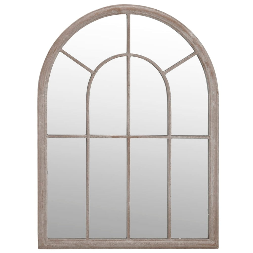 vidaXL Miroir couleur sable 60x45 cm en fer pour l'intérieur