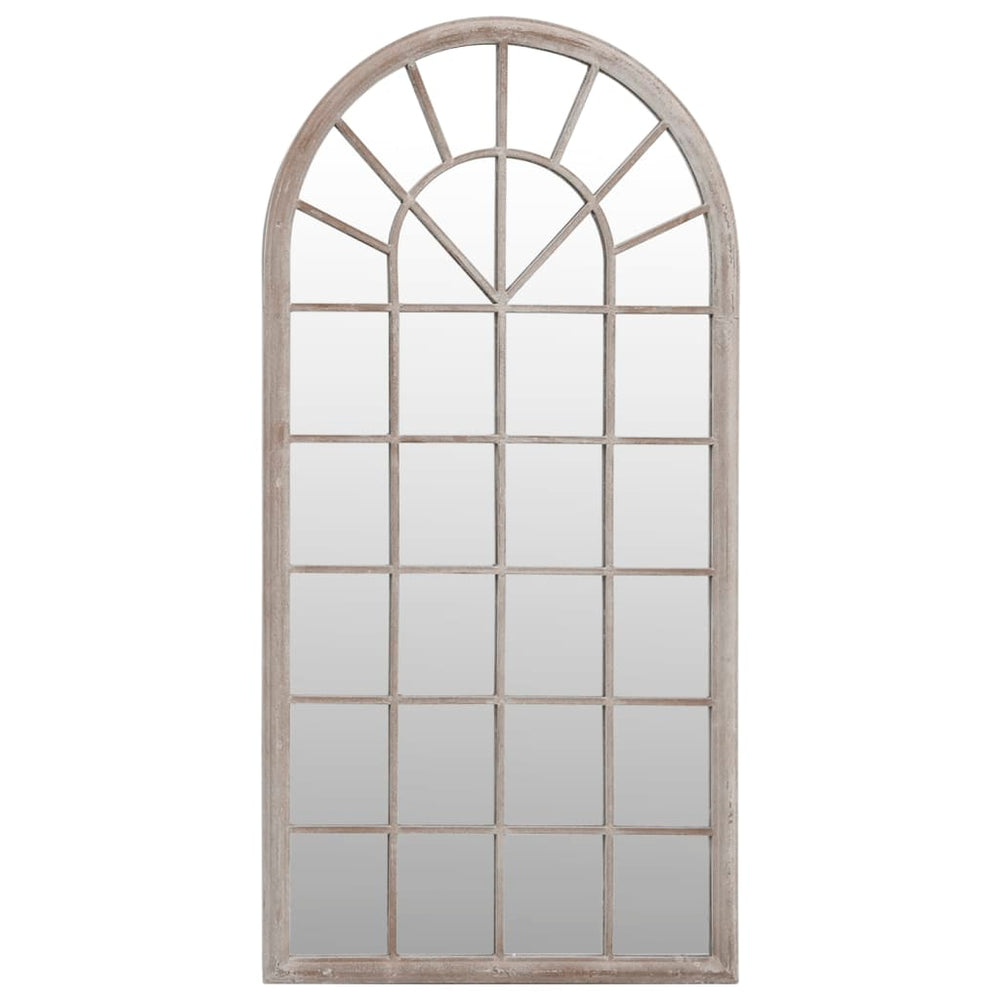vidaXL Miroir couleur sable 90x45 cm Fer pour intérieur