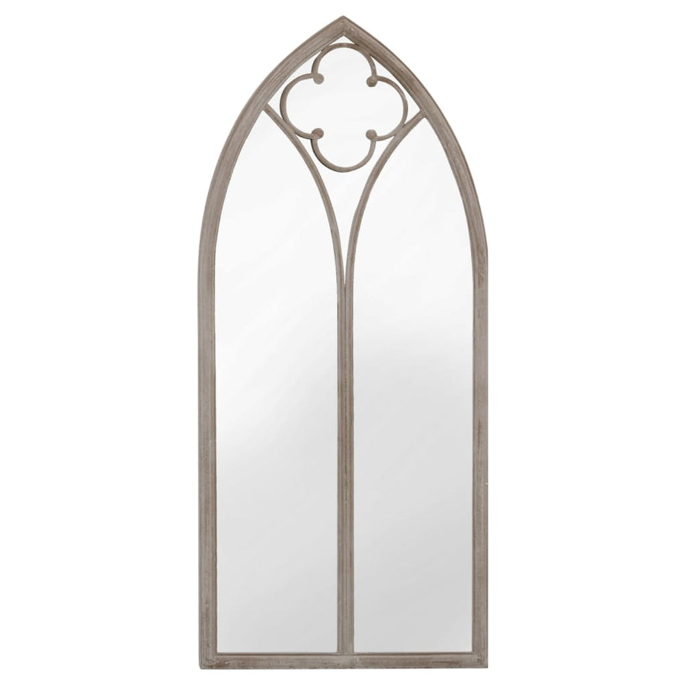 vidaXL Miroir couleur sable 70x30 cm en fer pour l'intérieur