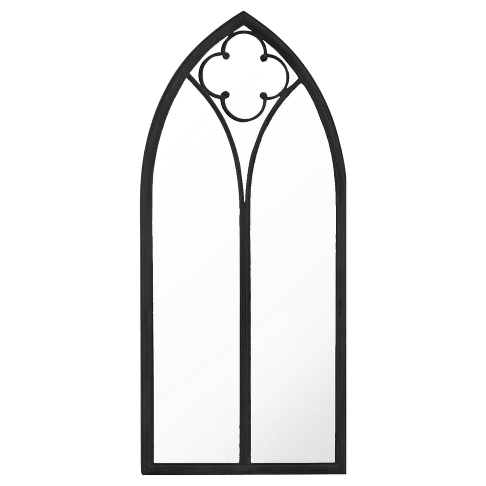 vidaXL Miroir noir 70x30 cm en fer pour l'intérieur