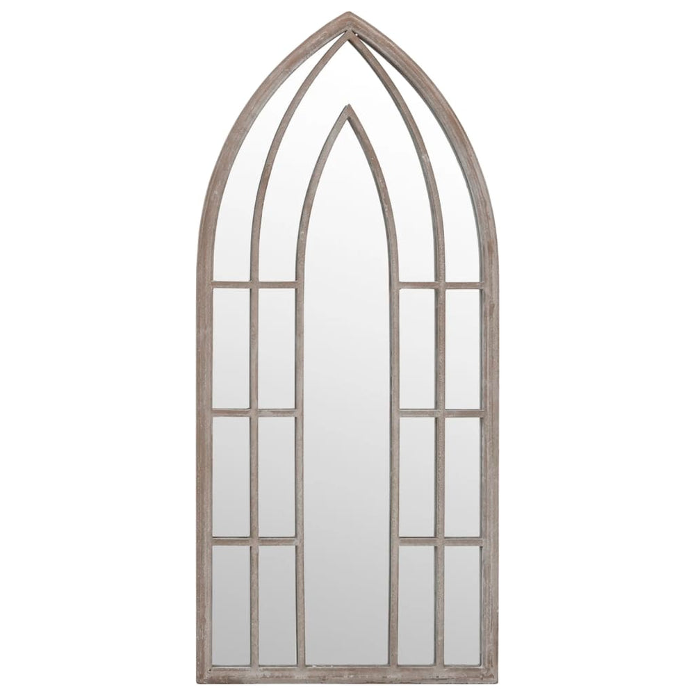 vidaXL Miroir couleur sable 100x45 cm en fer pour l'intérieur