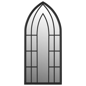 Spiegel Schwarz 100x45 cm Eisen für den Innenbereich