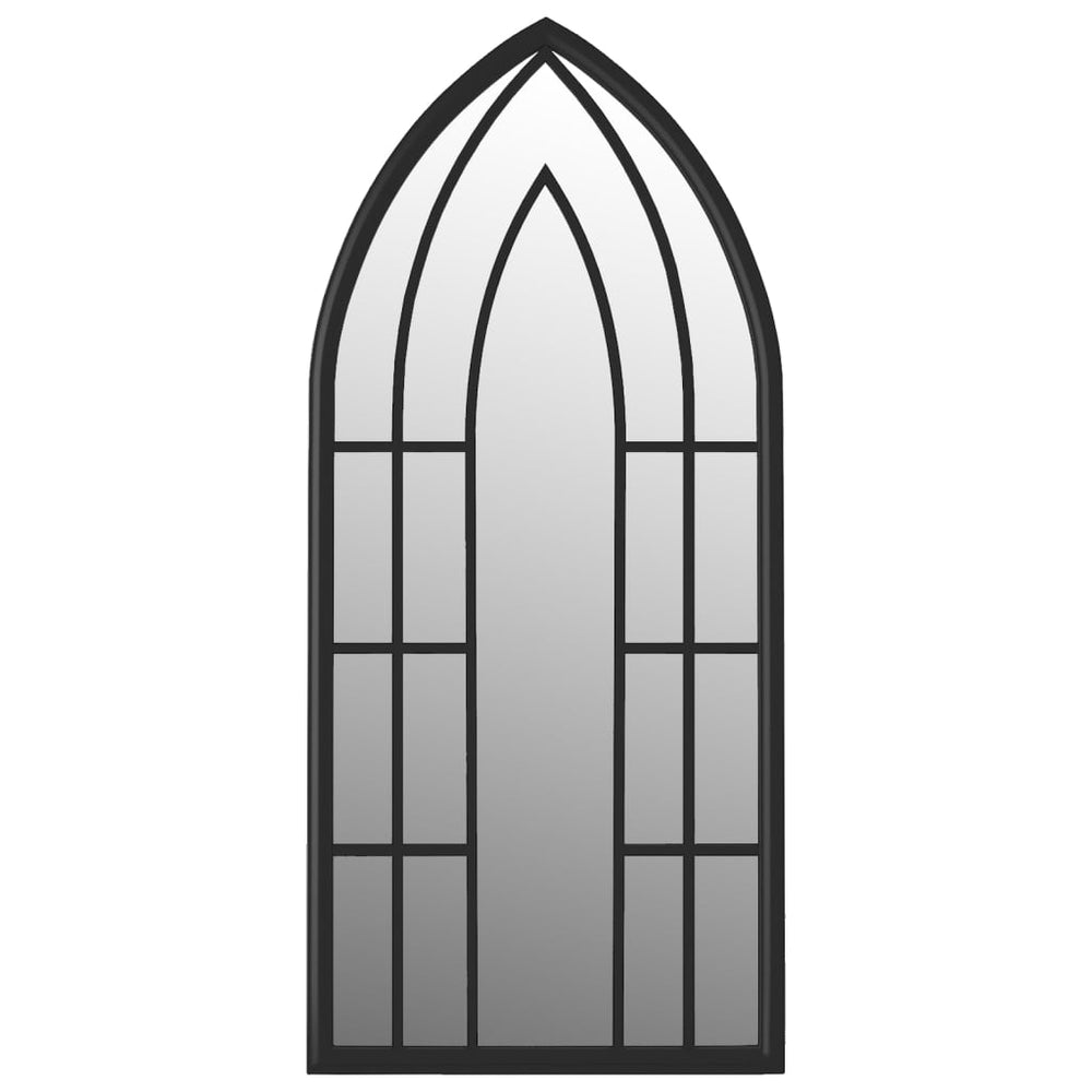 vidaXL Miroir noir 70x30 cm en fer pour l'intérieur