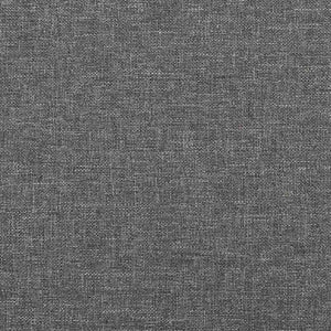 vidaXL Fauteuil releveur gris clair tissu