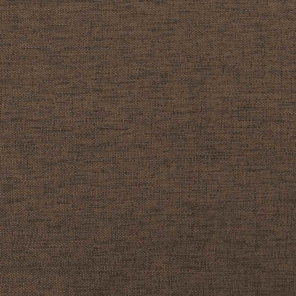 vidaXL Fauteuil releveur marron en tissu