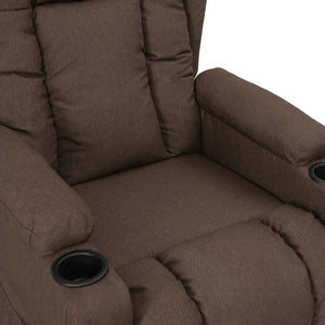 Aufstehsessel Taupe Stoff