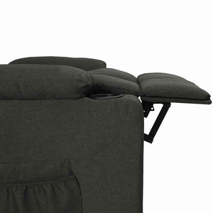 Aufstehsessel Schwarz Stoff