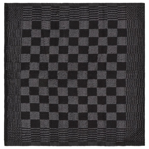 20-tlg. Handtuch-Set Schwarz und Grau Baumwolle
