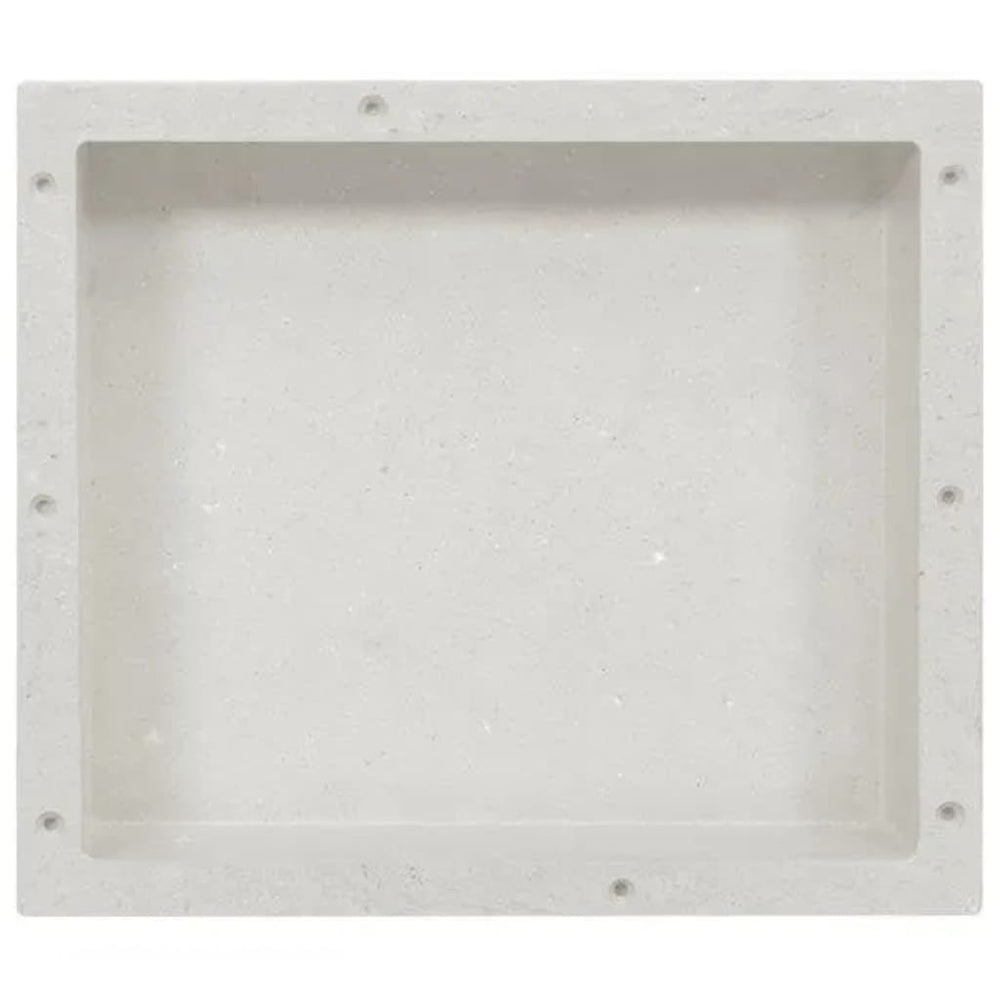 Duschnische Mattweiß 41x36x10 cm