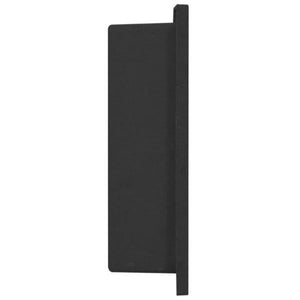 Duschnische Mattschwarz 41x36x10 cm
