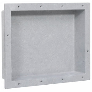 Duschnische Mattgrau 41x51x10 cm