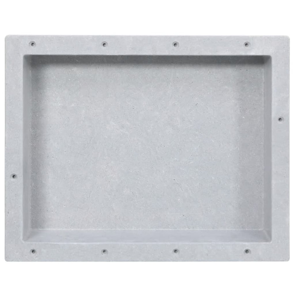 Duschnische Mattgrau 41x51x10 cm