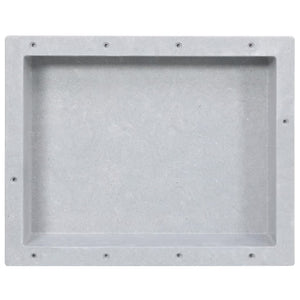 Duschnische Mattgrau 41x51x10 cm