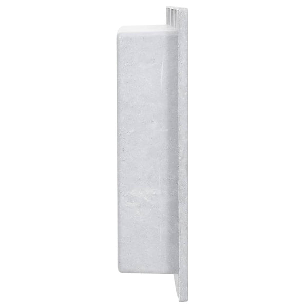 Duschnische Mattgrau 41x51x10 cm