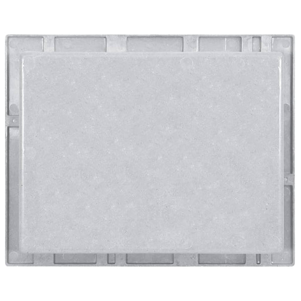 Duschnische Mattgrau 41x51x10 cm