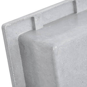 Duschnische Mattgrau 41x51x10 cm
