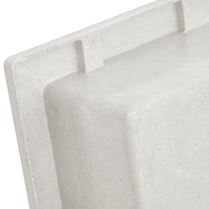 Duschnische Mattweiß 41x51x10 cm