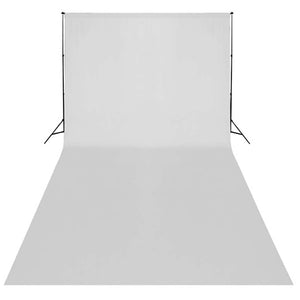Fotostudio-Set mit Beleuchtung, Hintergrund und Reflektor