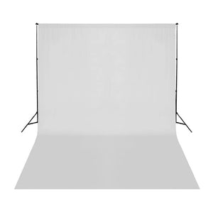 Fotostudio-Set mit Beleuchtung, Hintergrund und Reflektor