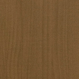 Pflanzkübel 2er Set Honigbraun Kiefer 60cm