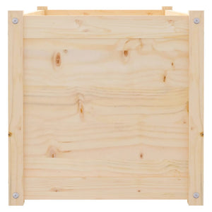 Massiver Pflanzkübel aus Kiefernholz 100x50x50 cm