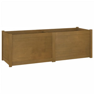 Pflanzkübel Honigbraun 150cm Kiefer Massivholz