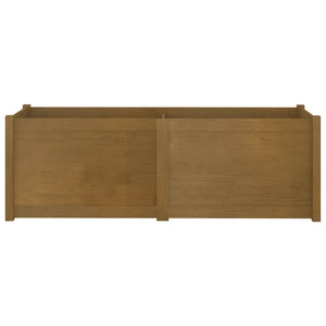 Pflanzkübel Honigbraun 150cm Kiefer Massivholz
