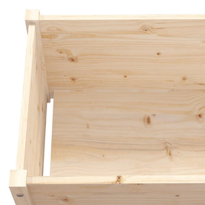 Pflanzkübel 2er Set, 200cm, Kiefernholz