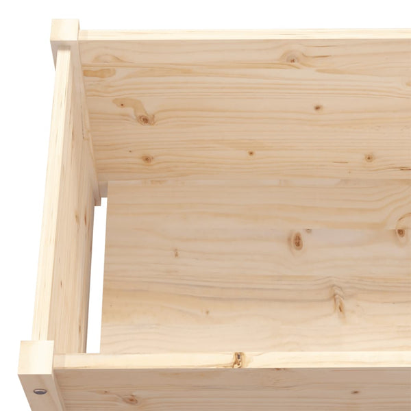 Pflanzkübel 2er Set, 200cm, Kiefernholz