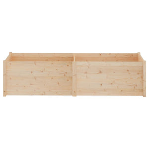 Massiver Pflanzkübel Kiefer 200x50x50 cm