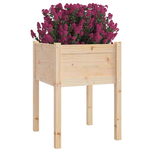 Pflanzkübel 2er Set 50x50x70cm Kiefernholz
