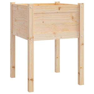 Pflanzkübel 2er Set 50x50x70cm Kiefernholz