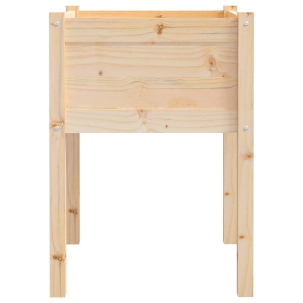 Pflanzkübel 2er Set 50x50x70cm Kiefernholz