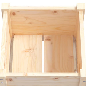 Pflanzkübel 2er Set 50x50x70cm Kiefernholz