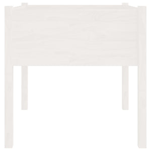 Pflanzkübel 2er Set Weiß 70x70x70cm