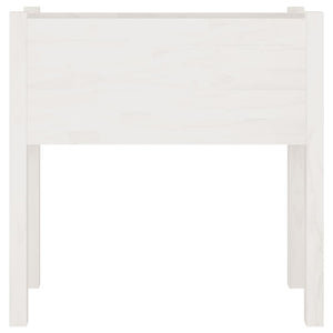 Pflanzkübel 2er Set Weiß Kiefer 70cm