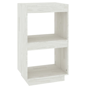 Weißes Bücherregal Kiefer Massivholz 40x71 cm
