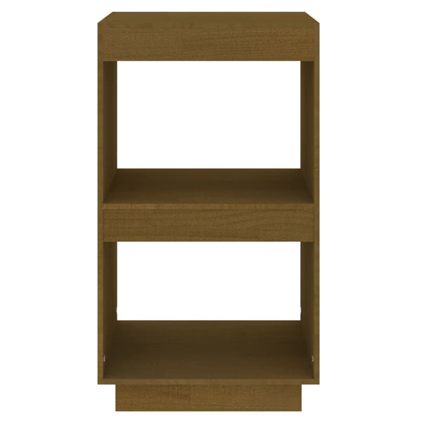 Honigbraunes Kiefer Bücherregal 40x71cm