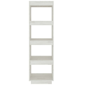 vidaXL Étagère/Séparateur de pièce blanc 40x35x135 cm Bois de pin massif