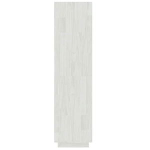 vidaXL Étagère/Séparateur de pièce blanc 40x35x135 cm Bois de pin massif